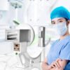 DYX-604 Medical fluoroscopio portable x-ray veterinaria xray system boej fluoroscopy x ray machine