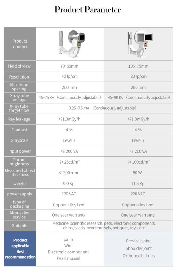 DYX-604 Medical fluoroscopio portable x-ray veterinaria xray system boej fluoroscopy x ray machine